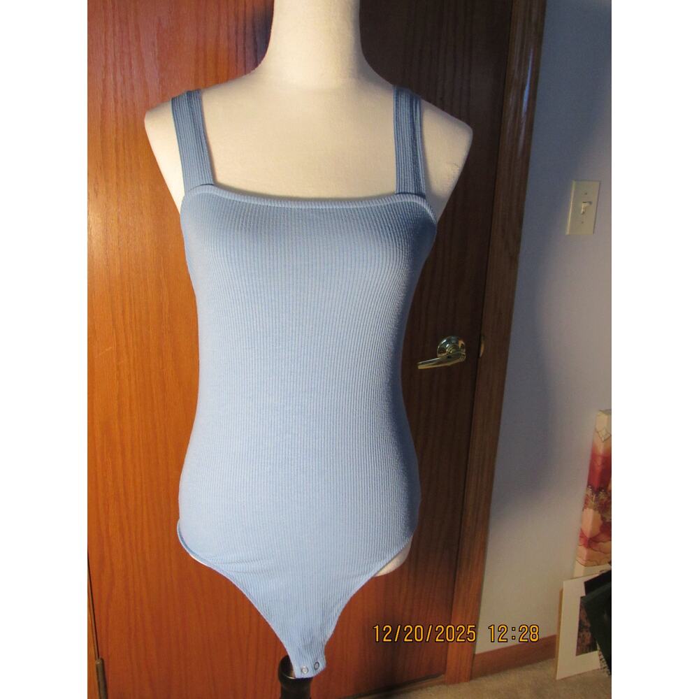 Blue American Eagle Body Suit - Size Large